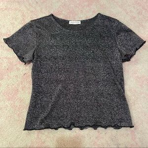 urban outfitters sparkly top